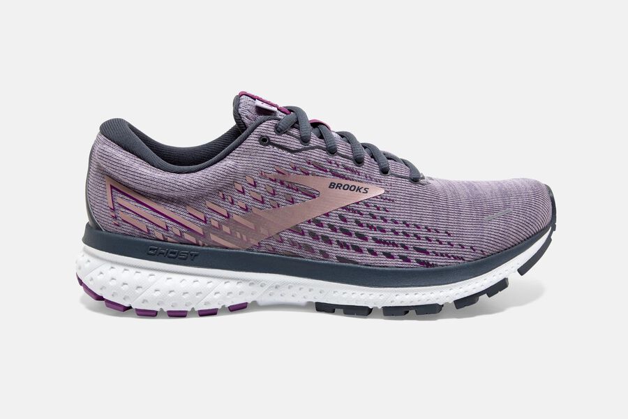 Brooks Ghost 13 Road Running Shoes Womens Purple 392758-EFA